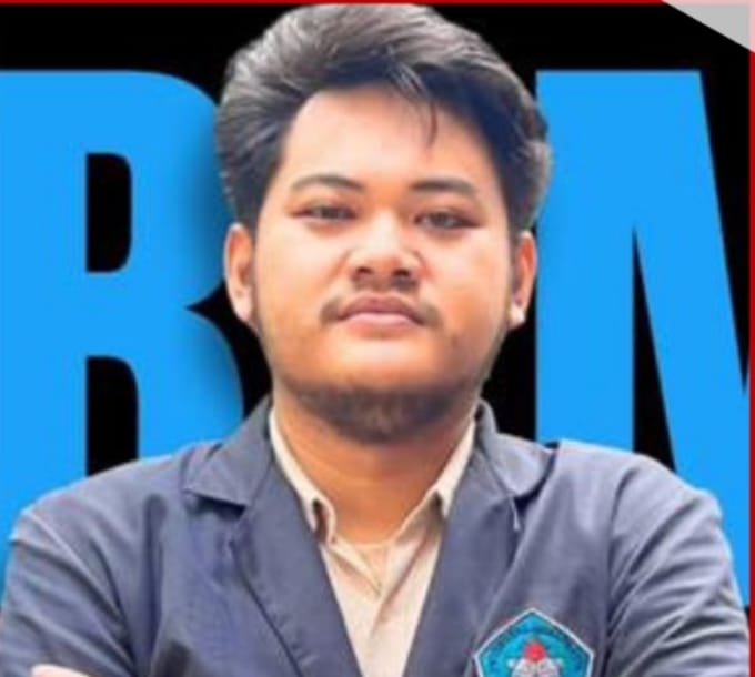 Ketua Bem Unindra Helmi Fahri